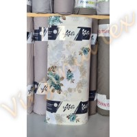 Bumbac Satinat 100% Engross – Latiime 240 cm, Lungime 30 ml, Ideal pentru Lenjerii de Pat și Proiecte Textilel Flori Turquaz Bumbac Satinat 100% Engross – Latiime 240 cm, Lungime 30 ml, Ideal pentru Lenjerii de Pat și Proiecte Textilel Flori Turquaz